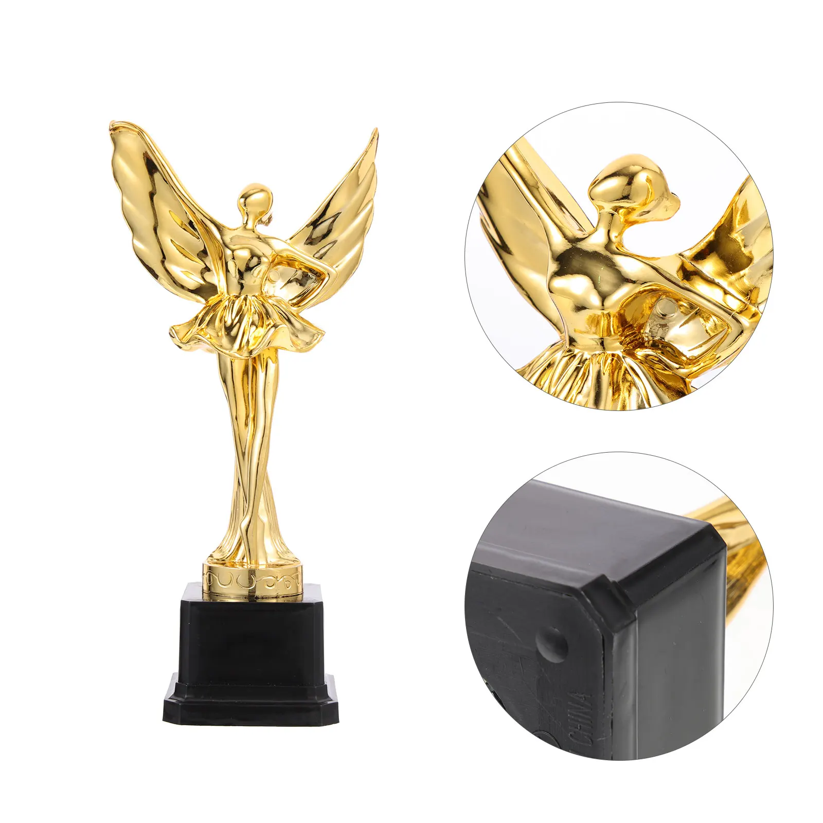 

Dance Competition Trophy Exquisite Golden Ballet Dance Trophy Decorative Cup for Kids Awards and Parties Children Gift