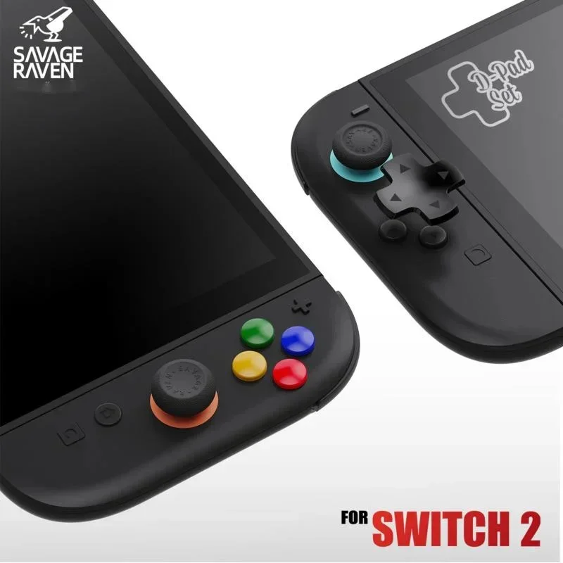 

Switch2 JoyCon Color Keys Cross Circular Arrow Keys NS2 Controller Color Keys Cross Circular Direction Key DIY