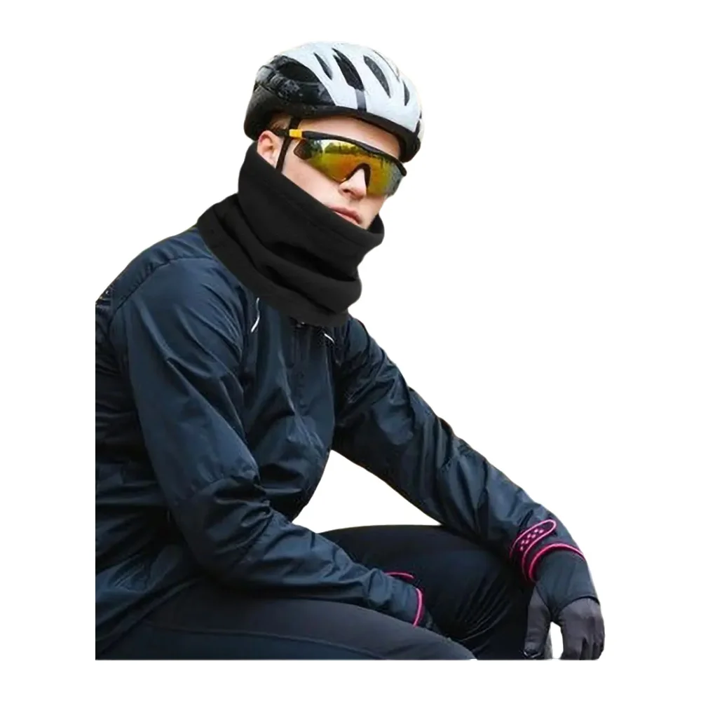 AliExpress Winter Warm Cycling Scarf Windproof Thermal Plush Headwear Neck Tube Scarf Adjustable Coldproof Outdoor Sport Ski Neck Gaiter