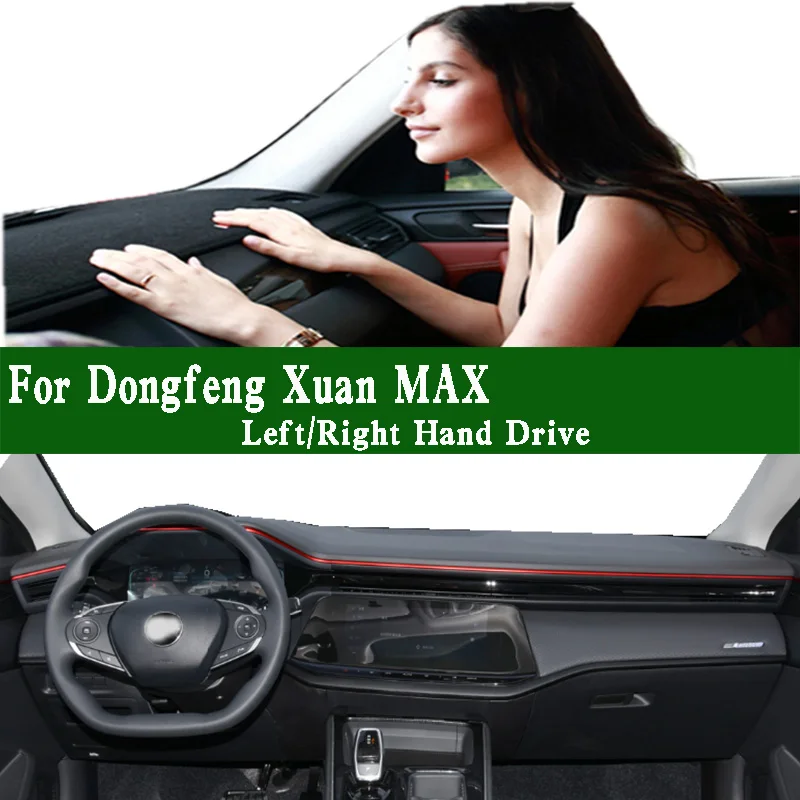 

For Dongfeng Xuan MAX 2021-22-23 Dashmat Dashboard Cover Instrument Panel Sunscreen Insulation Protective Pad Anti-Dirt Proof