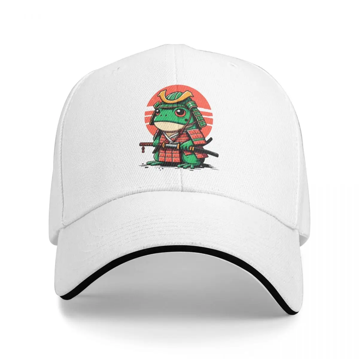 Baseball Caps Samurai Frog Retro Graphic Unisex Sport Spring Hats