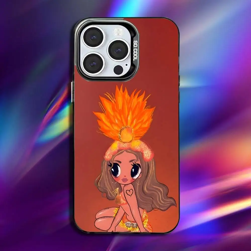 حافظة هاتف K-Karol G Tropicoqueta لهاتف iPhone 16,15,14,13,12,11,Pro,Max,Plus, Mini,XS,SE مضادة للسقوط باللون الأسود غير اللامع #3