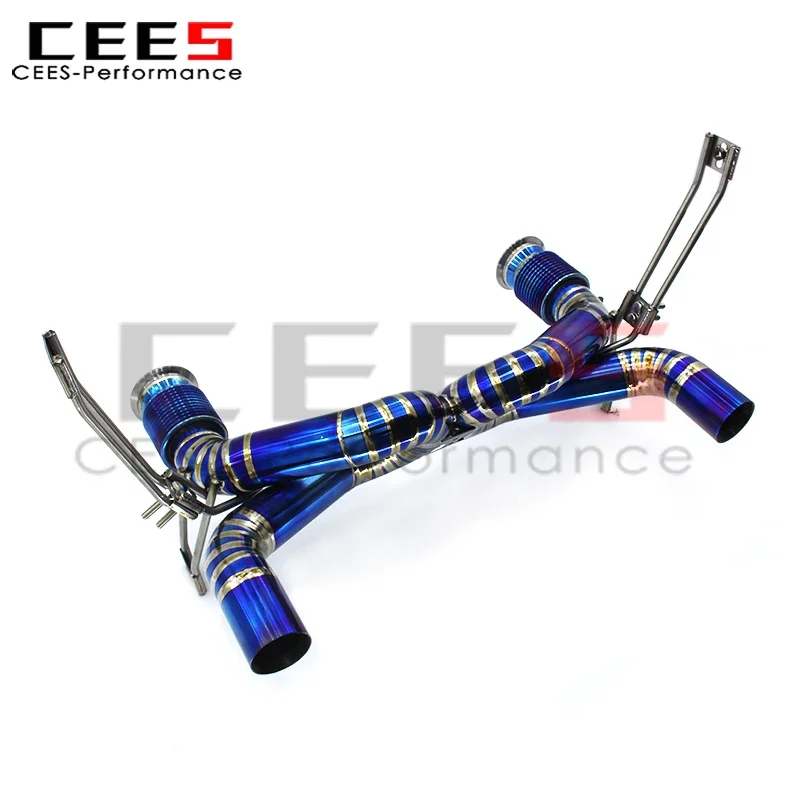 cees Catback Exhaust for Lamborghini Huracan Technica STO EVO LP610 2019-2020 Performance Titanium Exhaust System Assembly