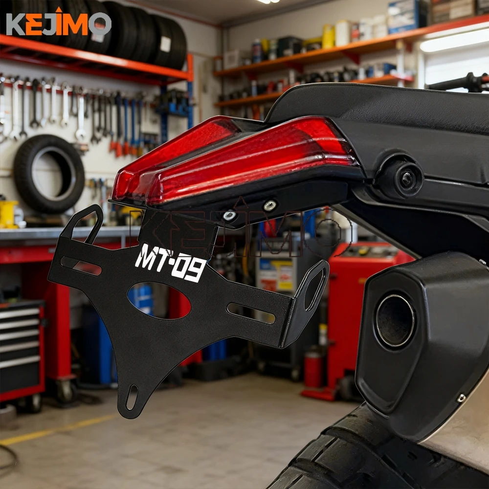 YZFR9 2025-2026 الخلفية لوحة ترخيص حامل الذيل دعامة إضاءة الحاجز مزيل أطقم لياماها MT-09 MT09 MT09SP 2024 2025 2026