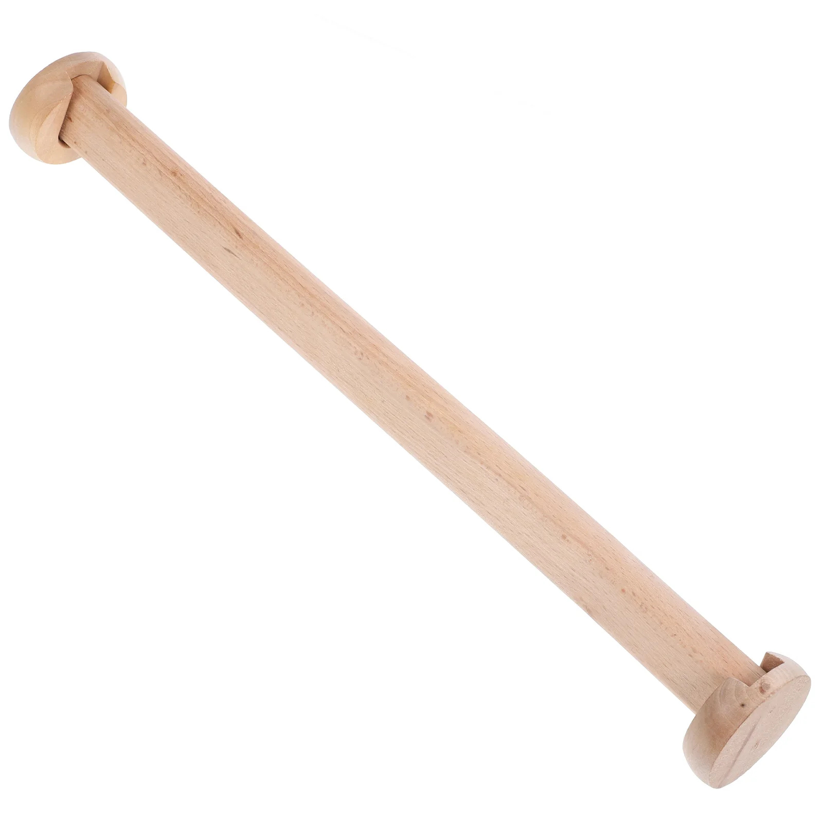 خزانة خشبية قضيب خشب الزان 40-50 سنتيمتر الثقيلة معلقة قضيب الملابس خزانة المنظم شفة تركيب خزانة للملابس