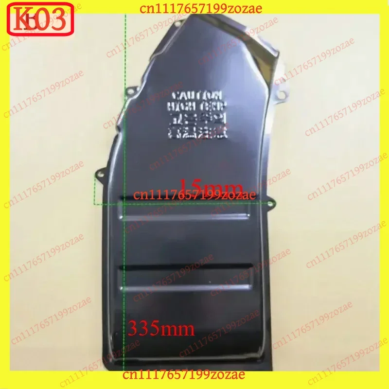 K03 Drum Washing Machine Hot Air Duct Cover Iron Heating Element Insulation Top Cover Parts 1pc