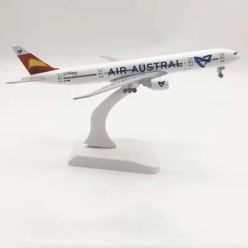 

Plane Model B777 Air Austral Aircraft Model 20cm b777 Metal Replica Airplanes Model Children's Toys Collectibles Gift