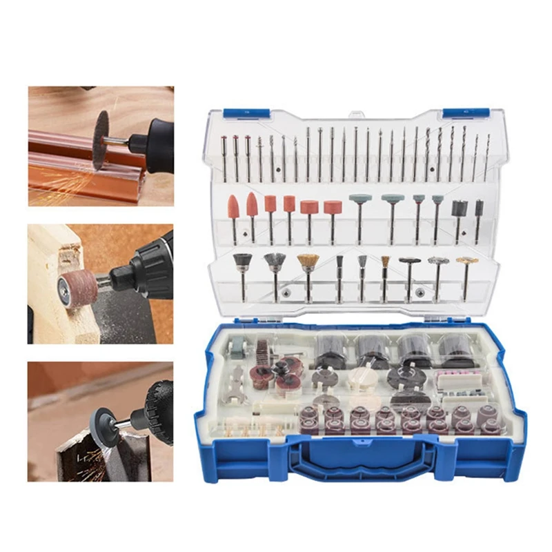 365Pcs Cutting Accessories Kit, Tool Accessories Kit, Universal Fitment For Easy Cutting Grinding Carving Polishing