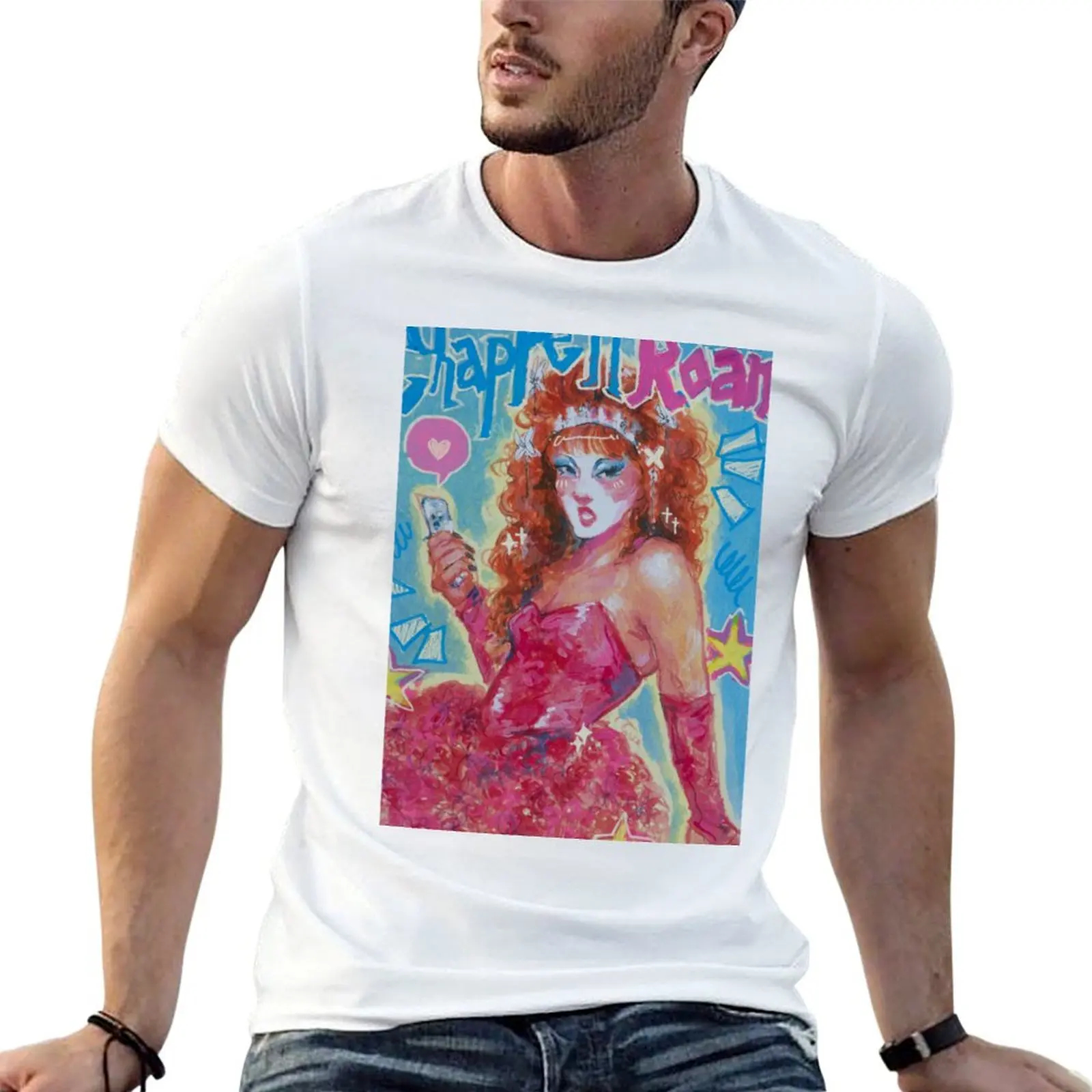 

Chappell Roan With Text T-Shirt man t shirts high quality luxury brand t shirts for man graphic tees T-Shirt