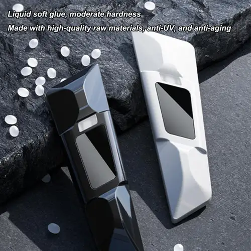 Imagen 2 del producto Protectores de protección de borde de puerta de coche, moldura embellecedora antiarañazos, Protector de borde de puerta, tira protectora antiestática, 1 par