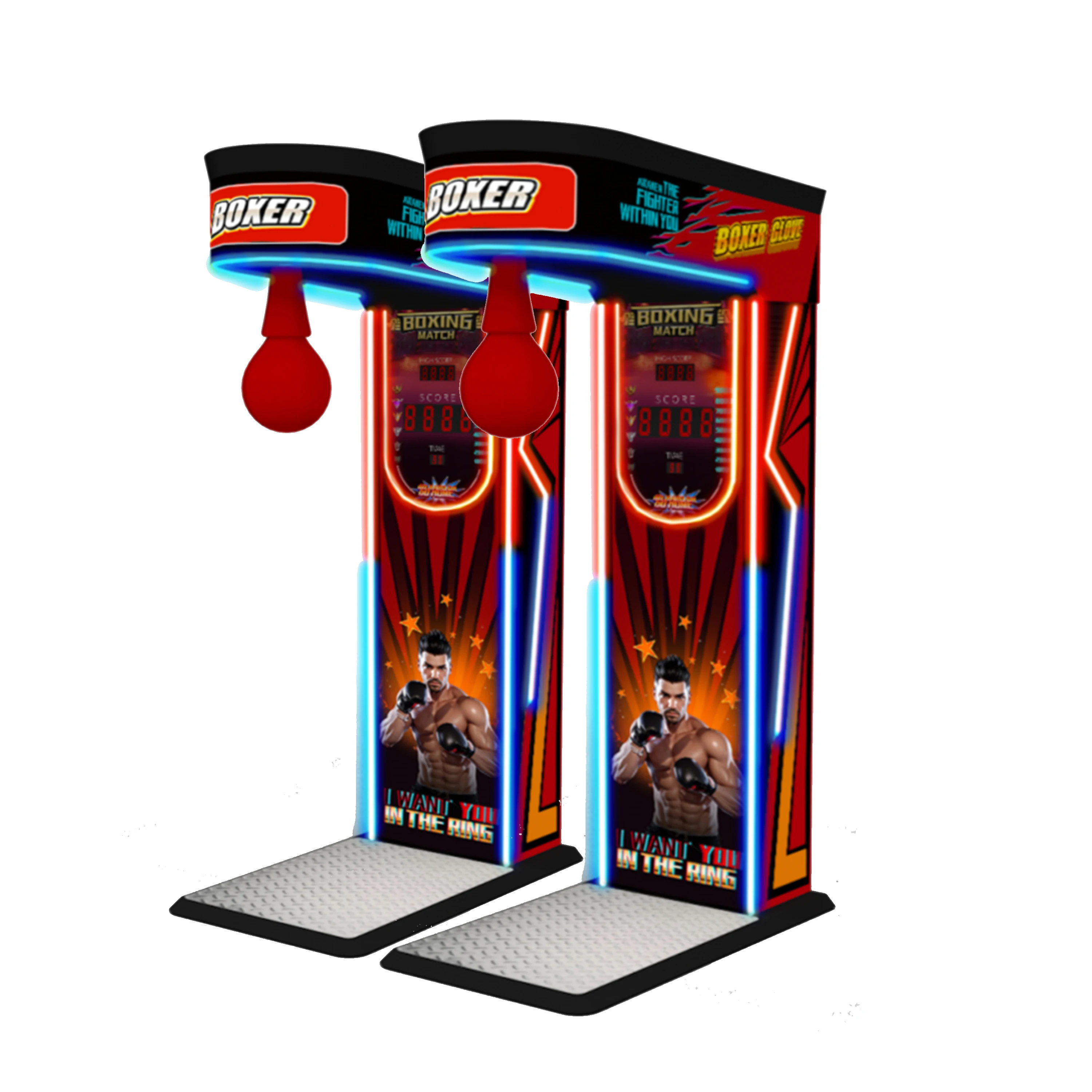 

Neofuns Street Boxing Arcade Amusement Machine Coin Operated Games Electronic Boxing Sports Punching Bag Vending Machine Price