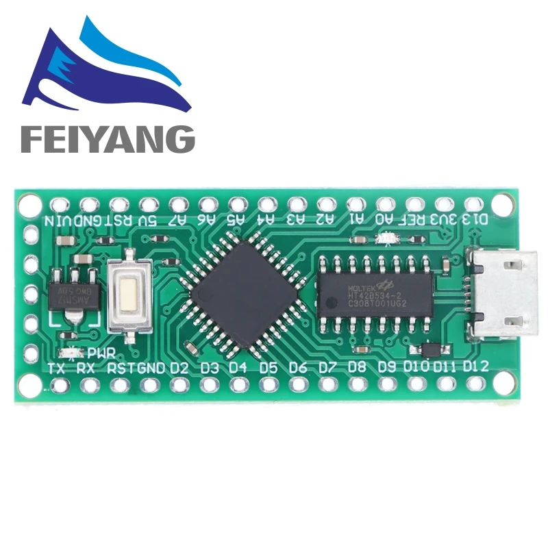 LGT8F328P-LQFP32 MiniEVB TYPE-C MICRO USB Compatible With ATMEGA328 Nano V3.0 LGT8F328P CH340C/ HT42B534-1 SOP16 For Arduino