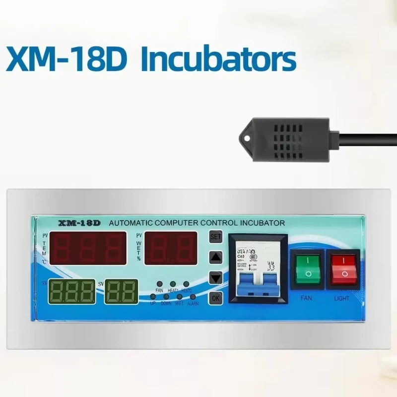 

XM-18D / XM-18 Egg Incubator Digital Automatic Thermostat Controller Mini Egg Incubator Control System Hatchery Machine 50%OFF