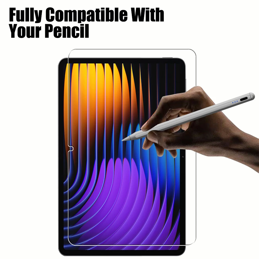 2 stücke Für Xiaomi Pad 7 Pro 11,2 6 6s Pro 12,4 Screen Protector Gehärtetem Glas Für Mi Pad 7 Pro 6 6s Schutz Film Zubehör – Detail 7