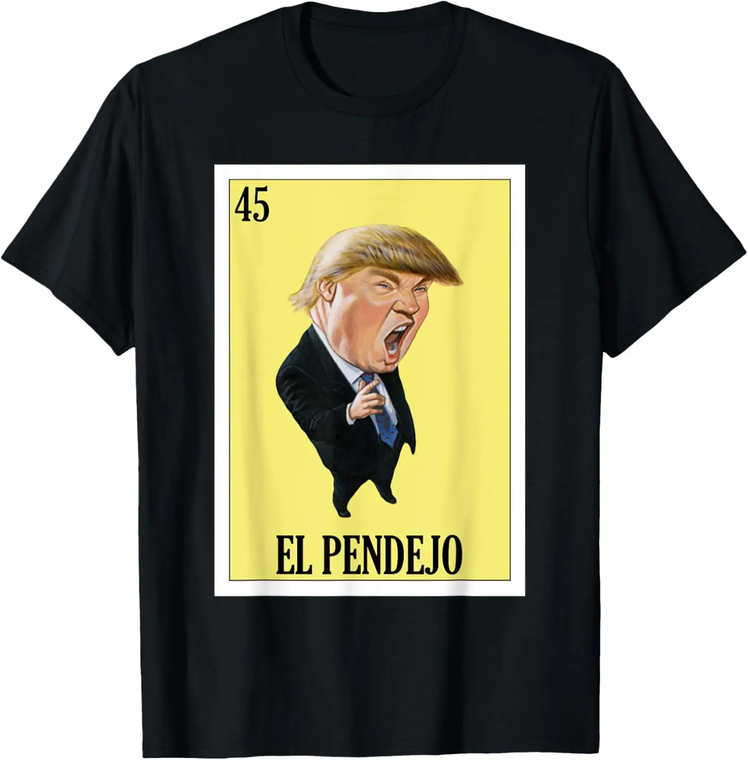 

Забавный мексиканский дизайн для борьбы с Трампом — футболка El Pendejo