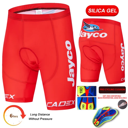 Jayco-pantalones cortos con pechera para ciclismo de montaña para hombre, pantalones cortos profesionales para ciclismo de montaña y carretera