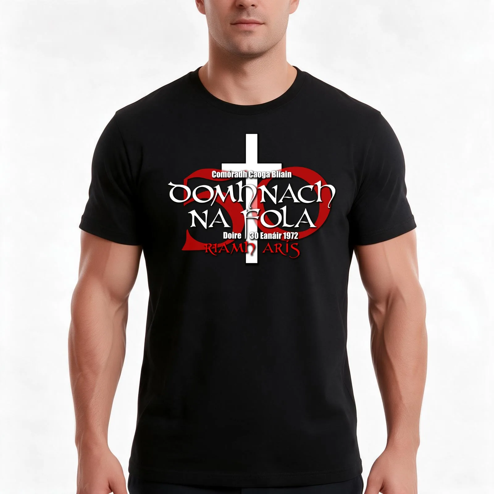 Bloody Sunday Derry Ireland 50th Anniversary 30th January 1972 Gaeilge T-Shirt Summer Casual Cotton Tee Vintage Graphic Print