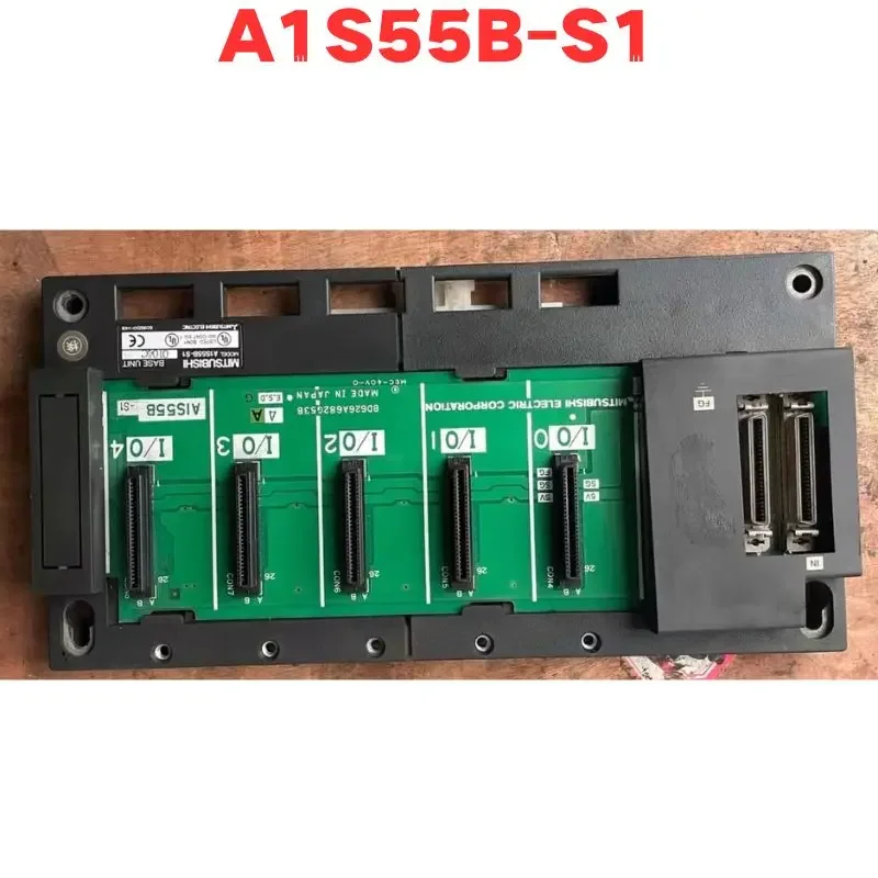 Second-hand A1S55B-S1 A1S55B S1 PLC Baseboard Tested OK