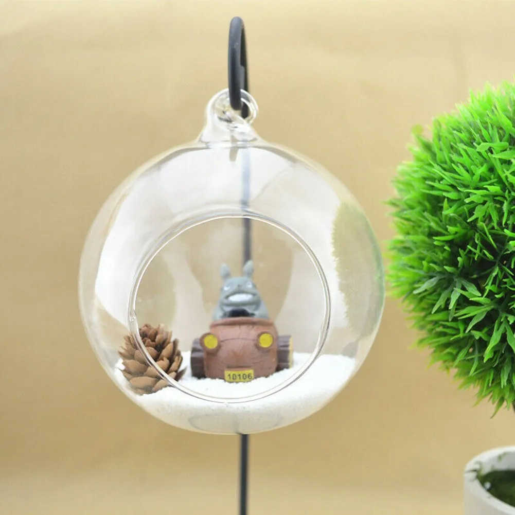 5PCS Christmas Hanging Bauble Holder Stand Tree Plant Light Xmas Gift Metal Basket Holder Flower Stand Plant Hanger