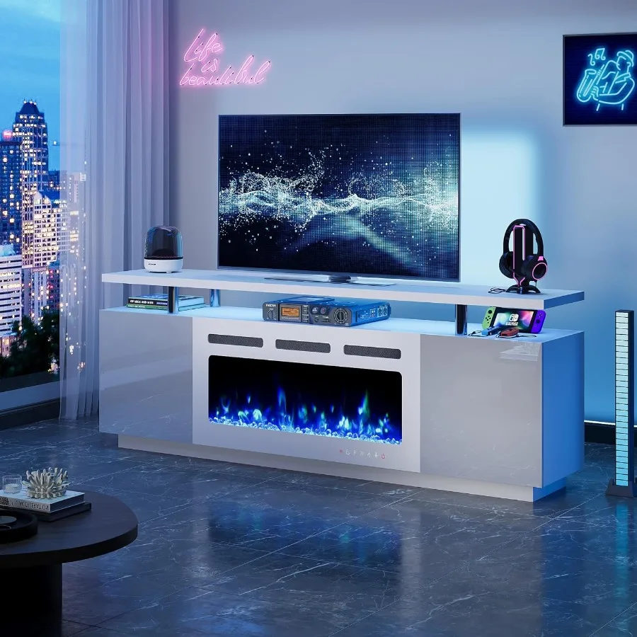 70'' Fireplace Tv S… - image