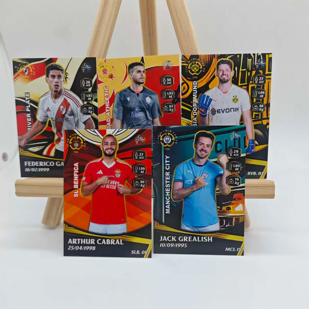 بانيني 2025 كأس العالم سيرجيو راموس أنجل دي ماريا هاري كين أرتثر كابرال بطاقة قابلة للجمع نسيج لامع هدايا المهرجان