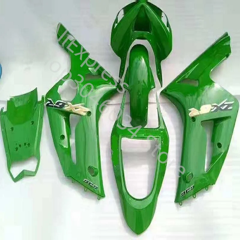 

Комплект обтекателей на заказ для KAWASAKI NINJA ZX 6R 636 03 04 ZX-6R 03-04 ZX6R 2003 2004 ZX 6R 03 04 зеленые обтекатели