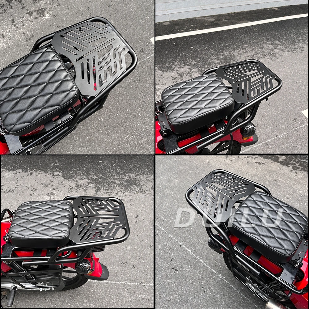 

Motorcycle Rear Luggage Rack Top Case Rear Rack Cargo Shelf Carrier Storage Top Holder For HONDA Cross Cub CC110 2023-2025 110