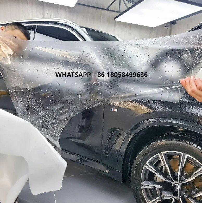 

NKODA Anti-yellow Nano Coating Self-healing Car Body PPF Paint Protective TOP8 Glossy Car Paint protection TPU PPF Film