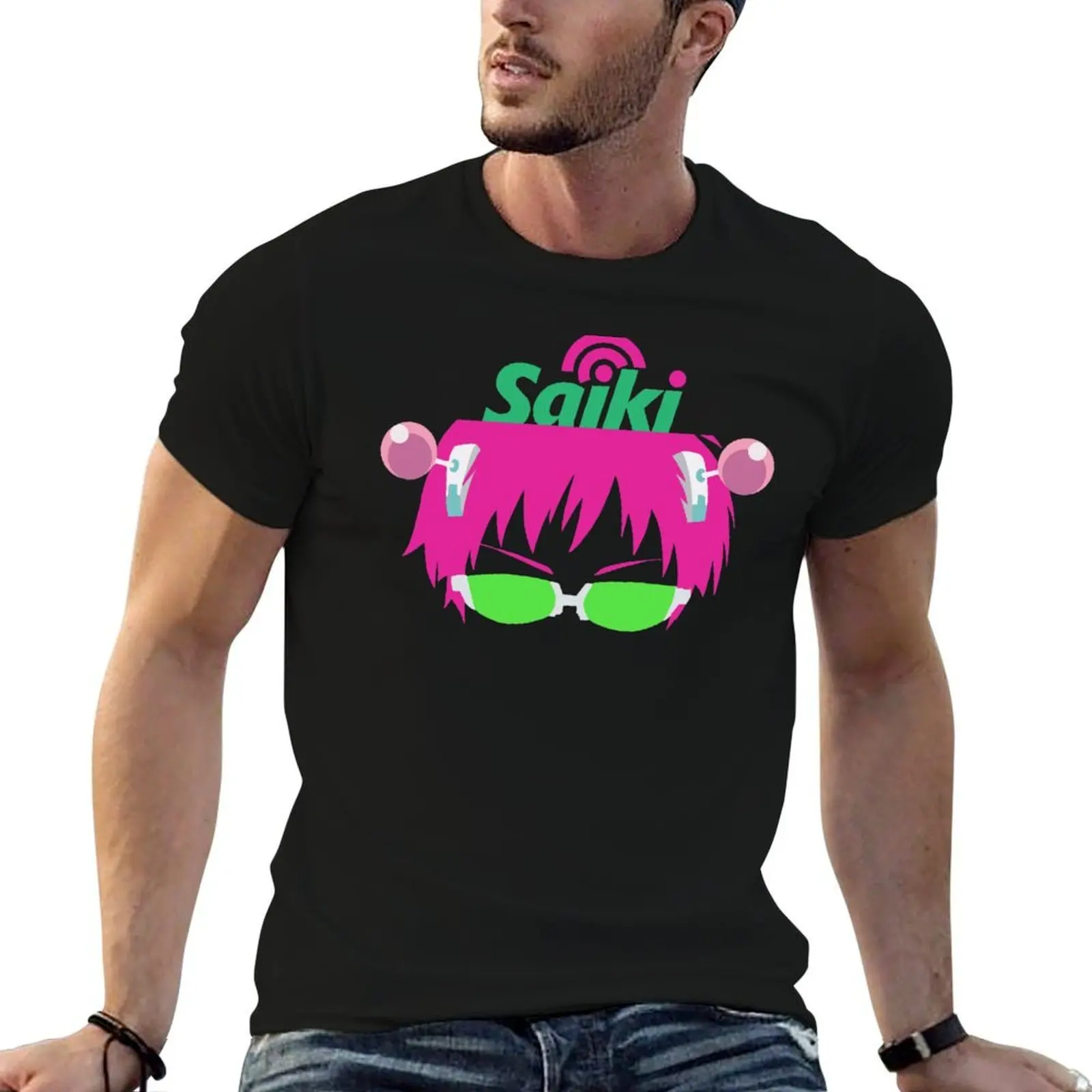 Saiki Kusuo T-Shirt cheap stuff summer tops t shirts for men cotton