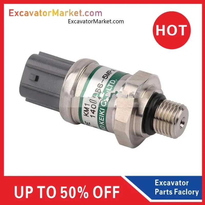 For Sumitomo SH200 210-3 Excavator Old KM11/5PM Hydraulic Pump High/Low Pressure Sensor Induction Plug High Quality Accessories