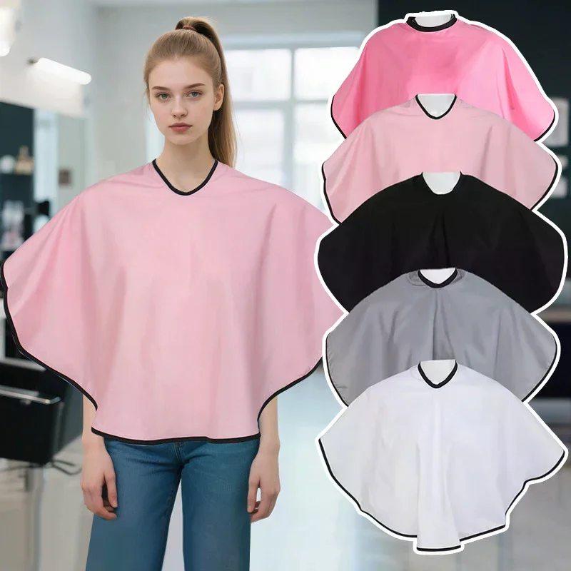 Barber Hair Cutting Cape Reusable Waterproof Hair Dye Shawl Hairdressing Coloring Apron Salon Hair Styling Tool Protector Cloth
