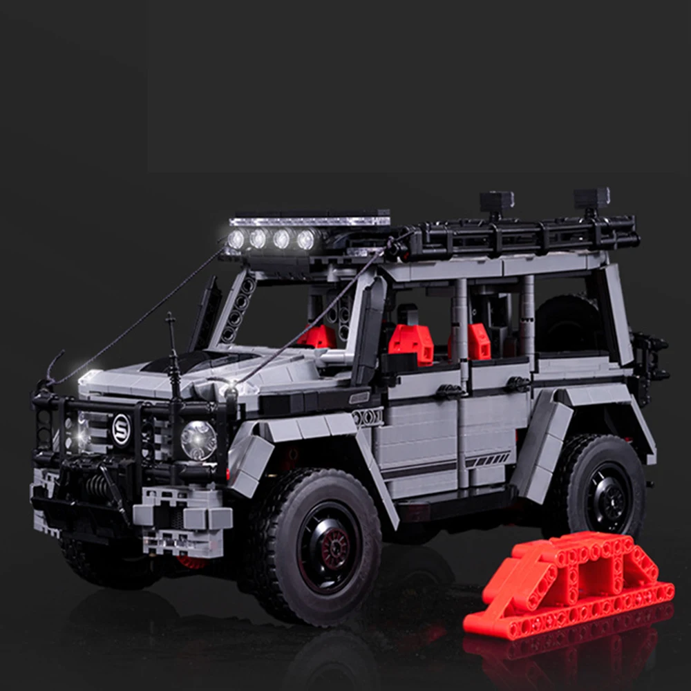 

Technical Germany City Vehicle Building Block 1:14 Scale Benz Orv G63 Construction Model Bricks Toys Collection For Boys Gift