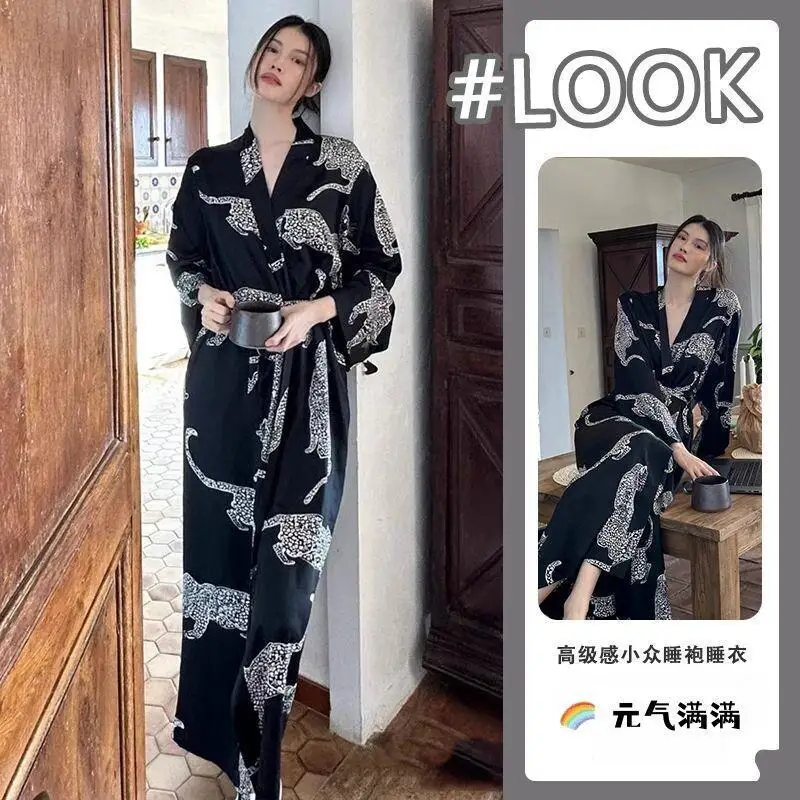 Women's Pajama Set Fashion Homewear Sleepwear Cotton Women Home Leisure Sexy Casual Korean Style Long Sleeve New Premium Relaxed