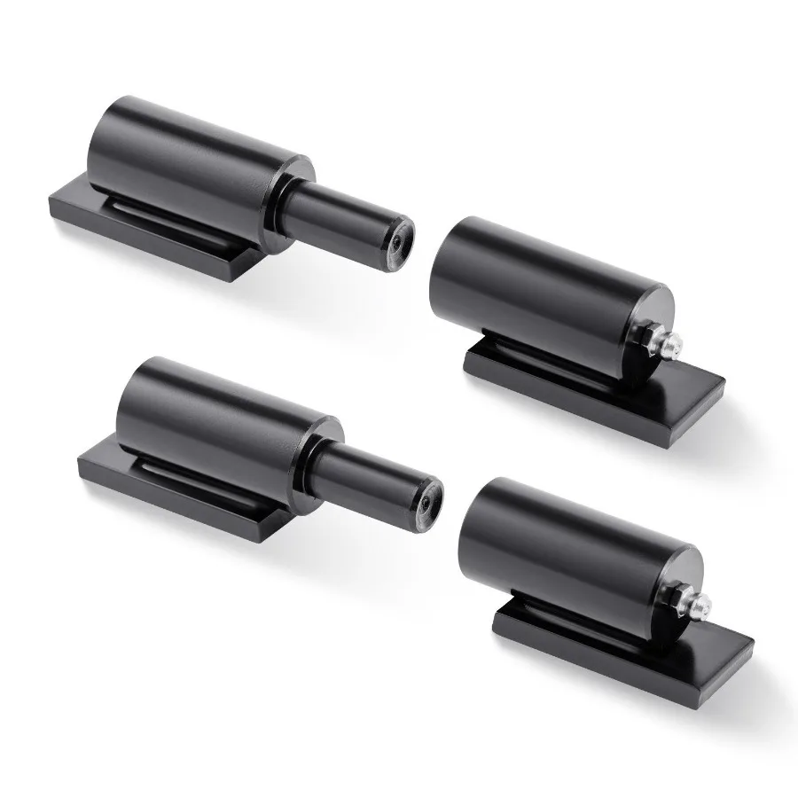 

7-дюймовые сверхмощные петли для ворот, 2 шт., приварные петли для ствола для распашных ворот прицепа