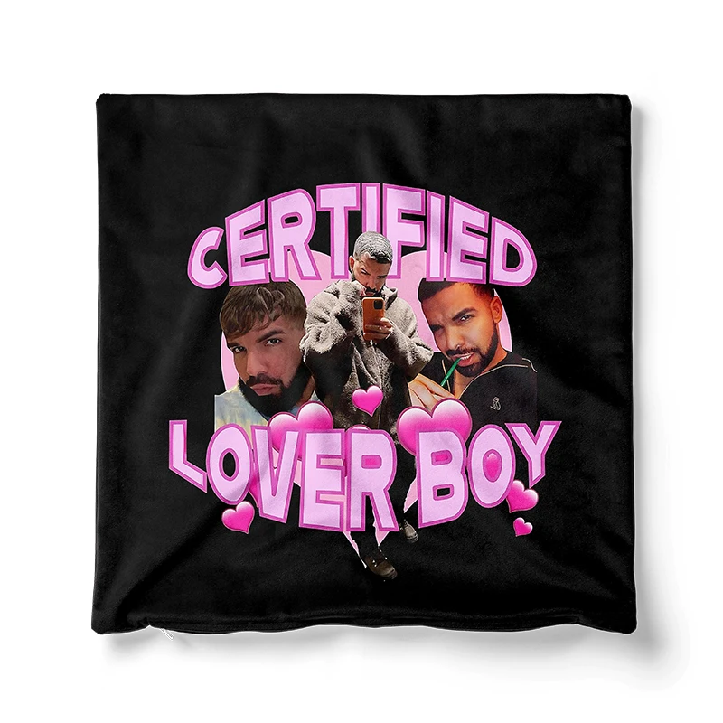 Gaslight Gatekeep Girlboss Drake BBL Certified Lover Boy Throw Pillow Covers Cushion Cases Pillowcases for Sofa 45cm x 45cm