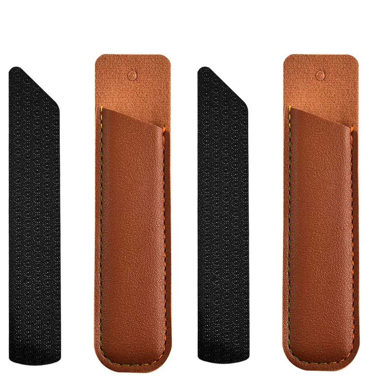 2Pcs Single Sided Nail Files Premium Glass Nail File for Natural Nails for Stronger Smoother Nails Reusable Manicure Tool