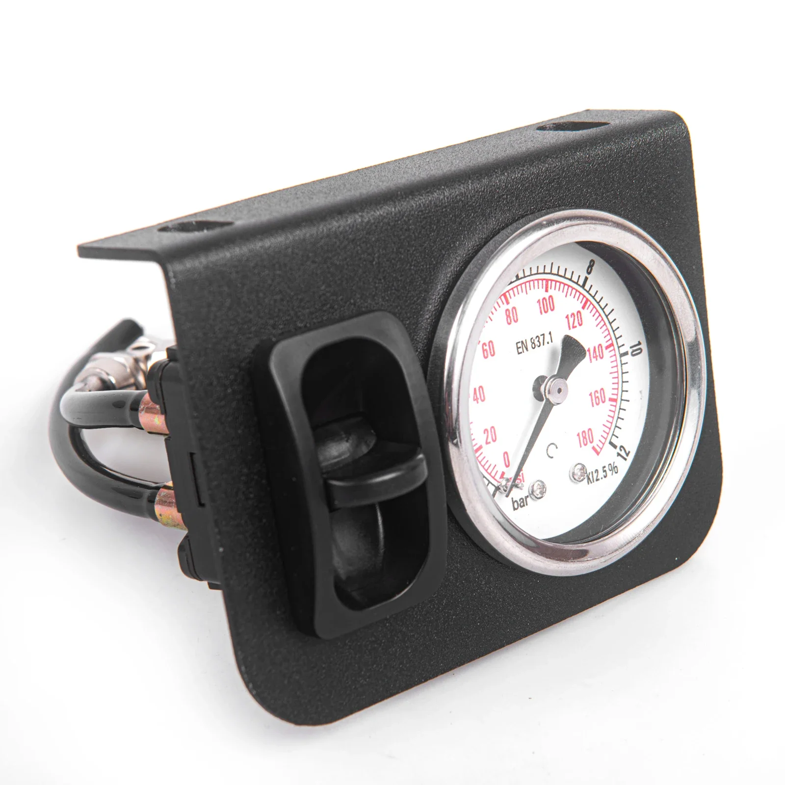 

Air Control Switch Manual Paddle Valve with 180 PSI Gauge for Truck Seat & Air Suspension