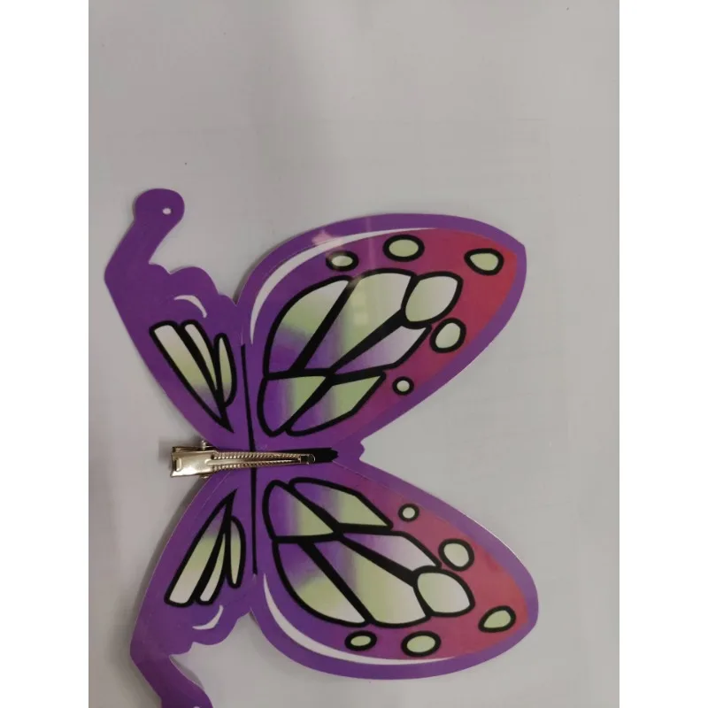 Anime Demon Slayer Kimetsu no Yaiba spinka do włosów Cosplay Tsuyuri Kanawo Kochou Shinobu motyl spinka do włosów nakrycie głowy kostium nakrycia głowy