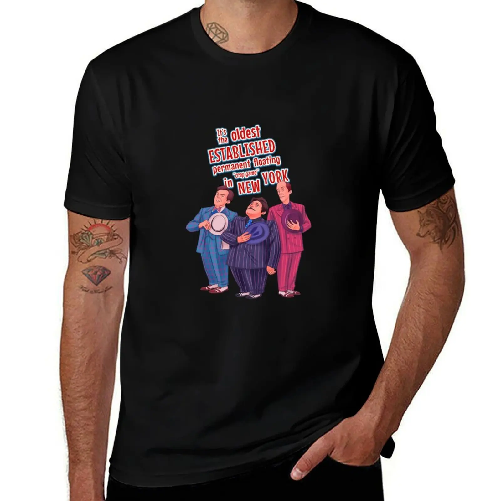 

The Oldest Established T-Shirt topping street wear graphic t shirts Men's t shirts