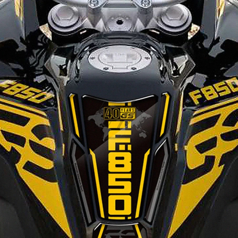 لسيارات BMW F850GS Adventure Triple Black 40 Year الشارات 2019-2021 ملصق حماية لخزان الدراجة النارية