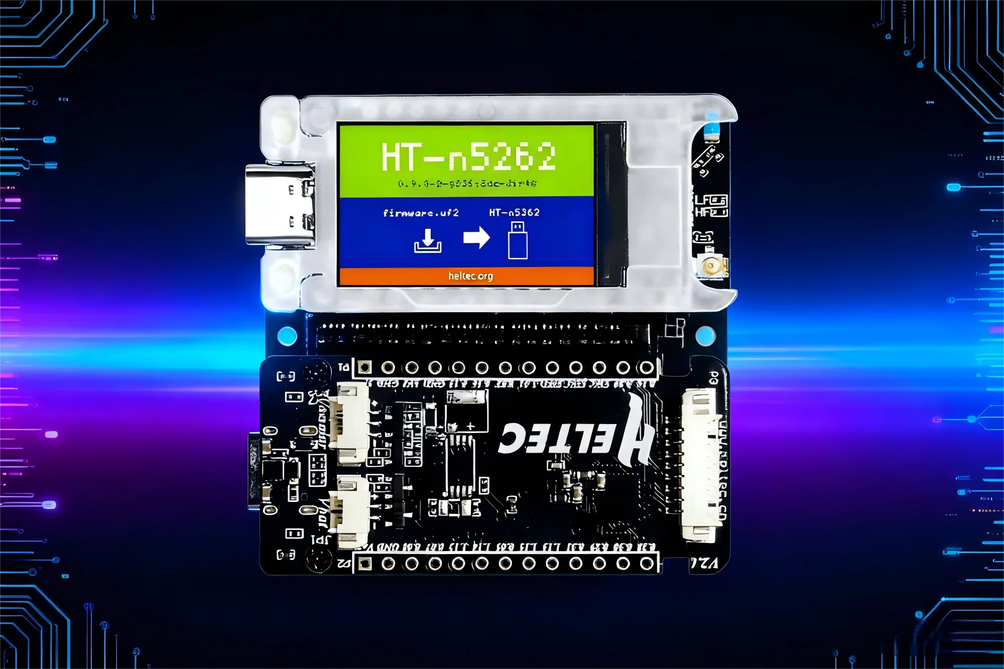 

Meshtastic Tracker Nordic nRF52840 SX1262 LoRaWAN Arduino Positioning Development board Low Power TFT Display BLE Heltec T114 V2