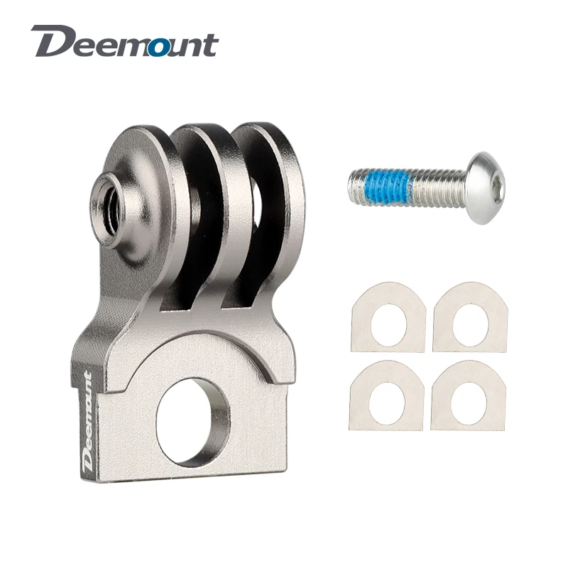 

Deemount Light Holder Bracket Quick Install Lightweight Computer Mount For Brompton Folding Bikes Extension Stand Camera Adaptor