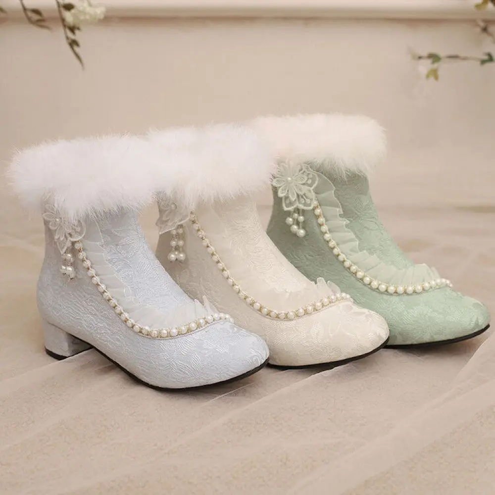 

Зимние сапоги для женщин Женская зимняя обувь Женская обувь Зимние сапоги Лолита оригинальная дизайнерская обувь для женщин меховые сапоги