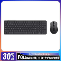 Rapoo 9350S Keyboard Mouse Wireless Bluetooth 99Key Compact Layout Business Office Keyboard Mute Mouse PAW3220 Laptop Accessory