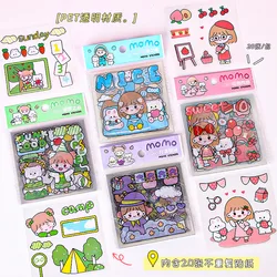 20 pieces/pack without repetition DIY stickers creative materials Waterproof stickers cartoon scrapbooking decoration materials