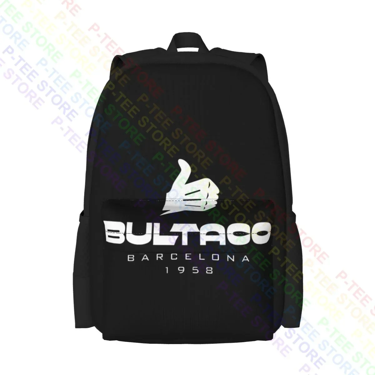 Bultaco Motorcycles Barcelona 1958 Logo Large Capacity Backpack Print Backpack Personalised Large Capacity