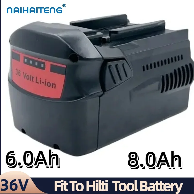 36V 6AH 8AH akumulator litowy wielokrotnego ładowania wymienna wiertarka elektryczna do Hilti B36/3.9 B36/6.0 B36 TE 6-A36 TE 6-A Li