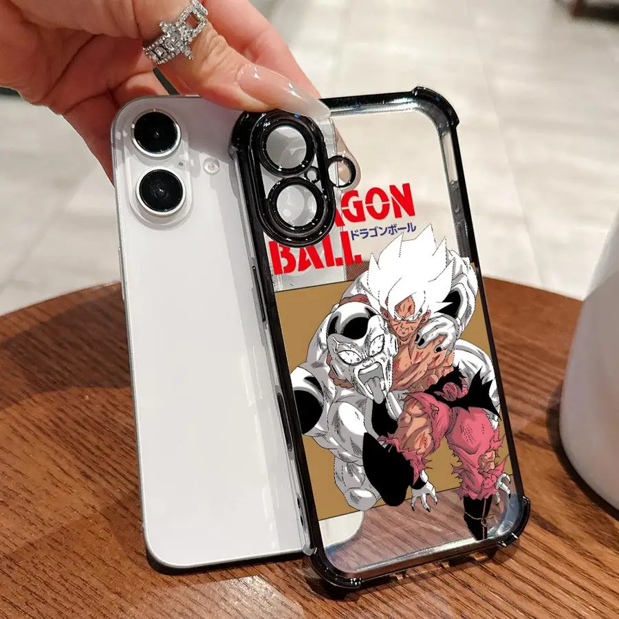 Dragon Ball Comics Frieza Soft Phone Cover Case für iPhone 17 Air 15 Plus 14 16 Pro Max 11 13 12