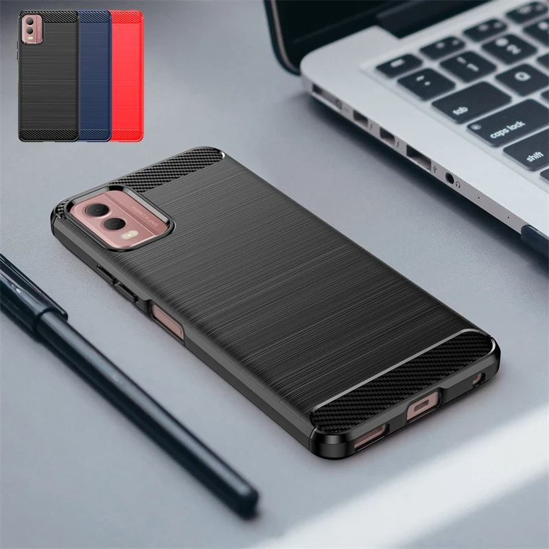 For Nokia C32 Case Cover Nokia C32 Capas Shockproof Armor Phone Bumper Back Soft TPU New Silicone Case For Nokia C 32 C32 Fundas