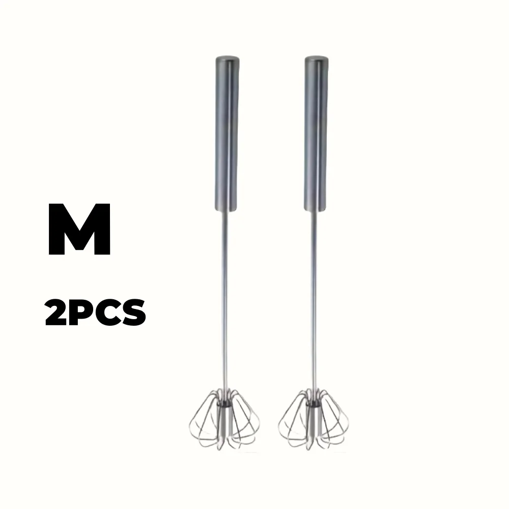 Stainless Steel Semi-Automatic Egg Beater Whisk Mixer